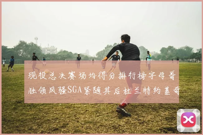 现役总决赛场均得分排行榜字母哥独领风骚SGA紧随其后杜兰特约基奇东契奇争夺第三